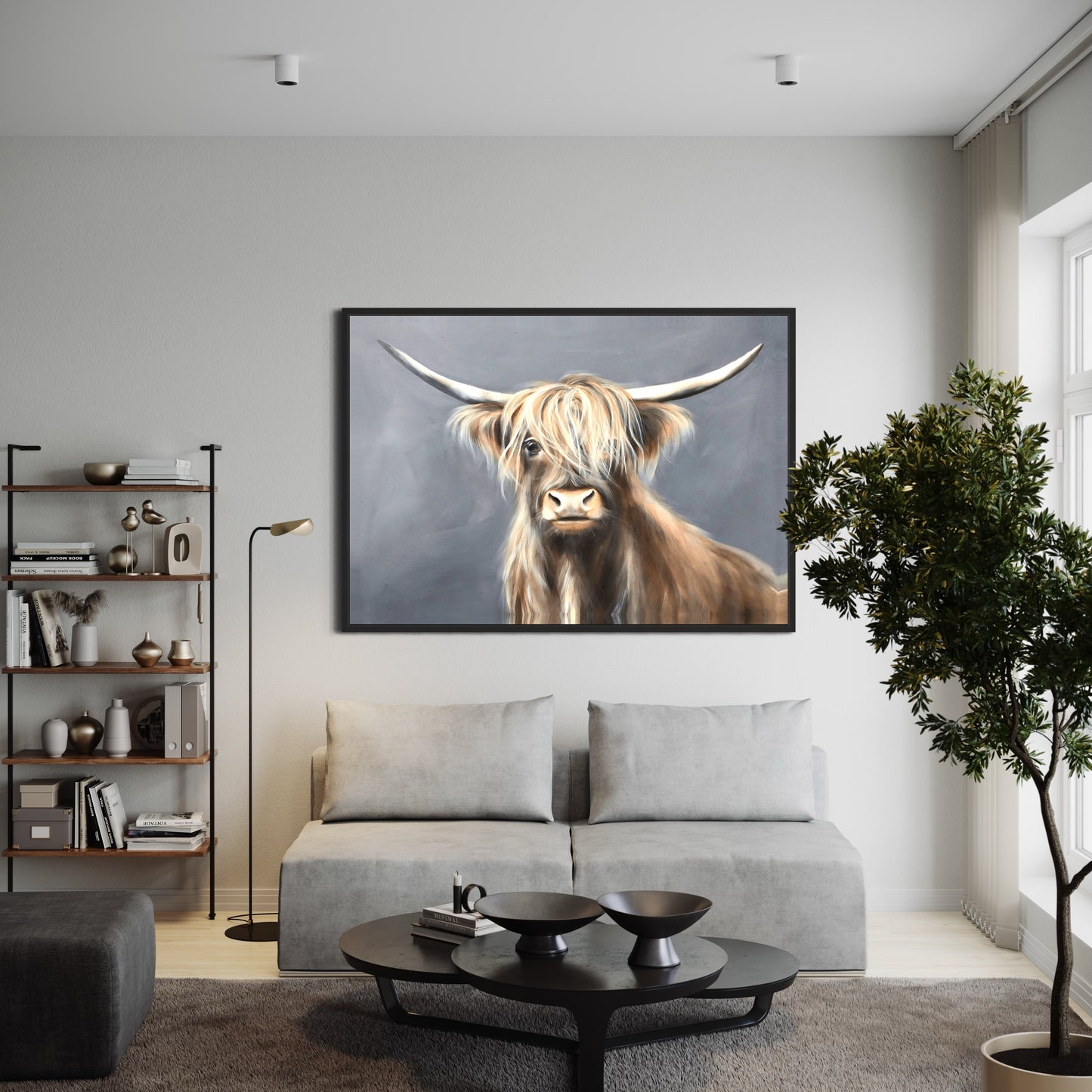 Soft Highland Cow