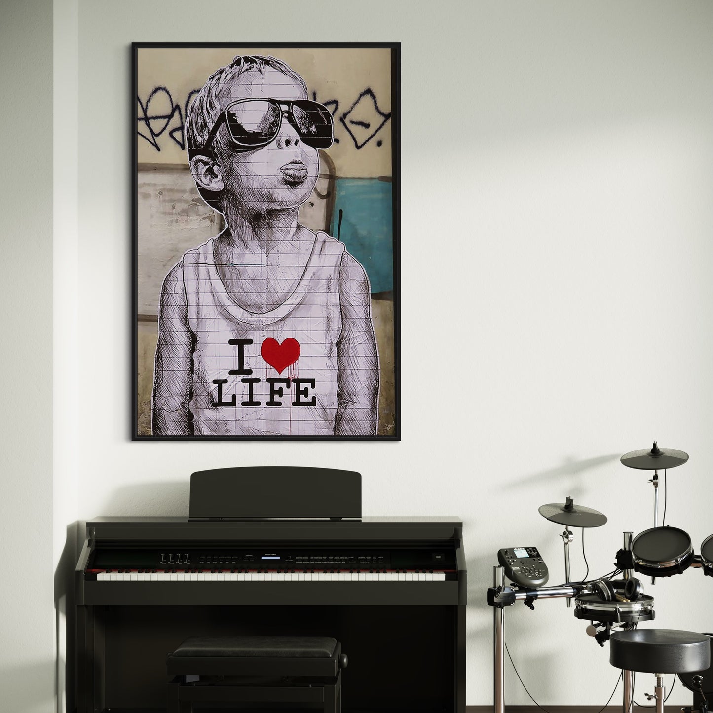 Banksy I Love Life