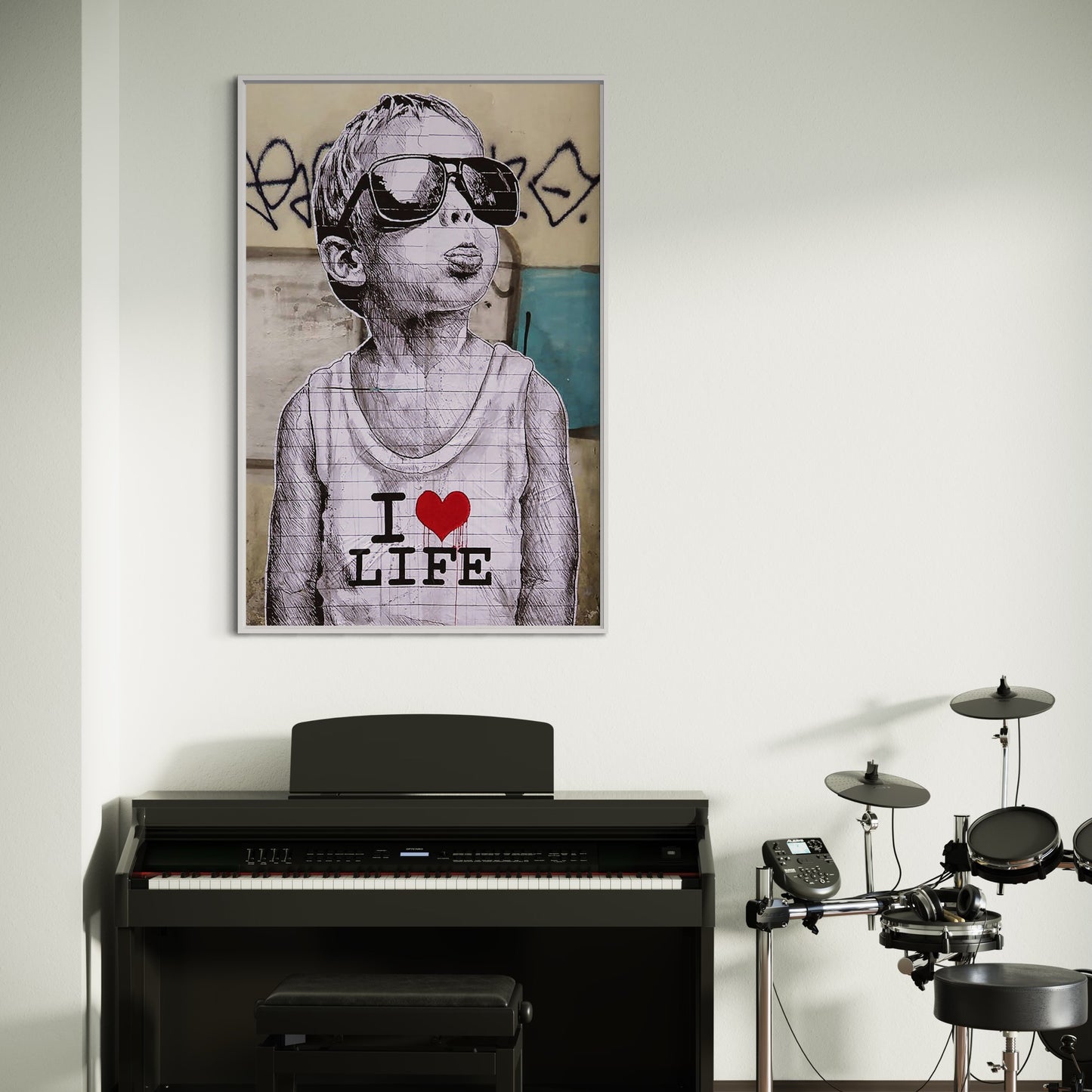 Banksy I Love Life