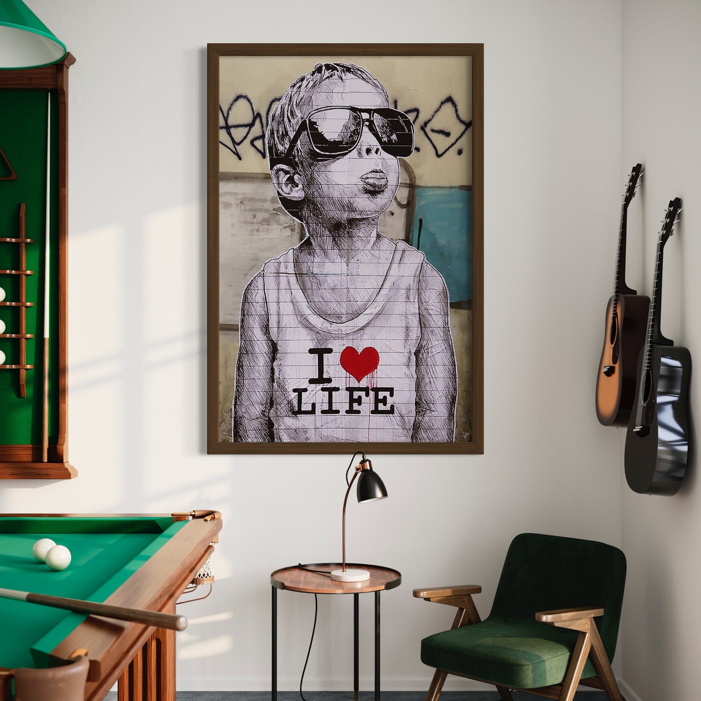 Banksy I Love Life