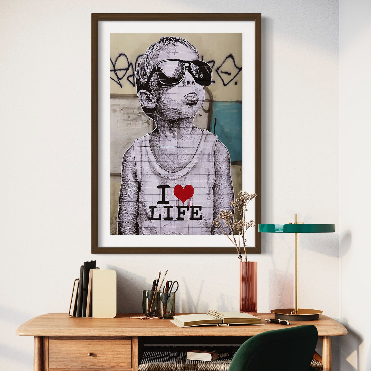 Banksy I Love Life