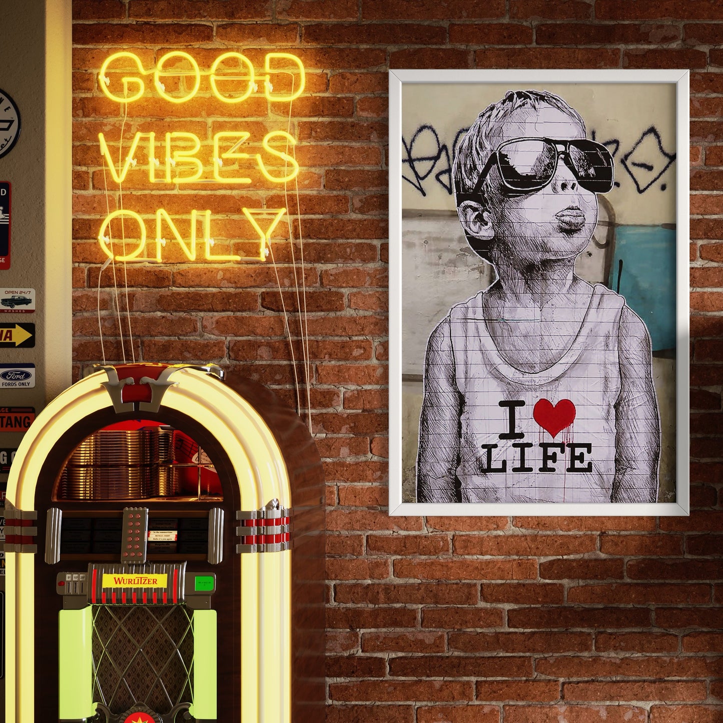 Banksy I Love Life