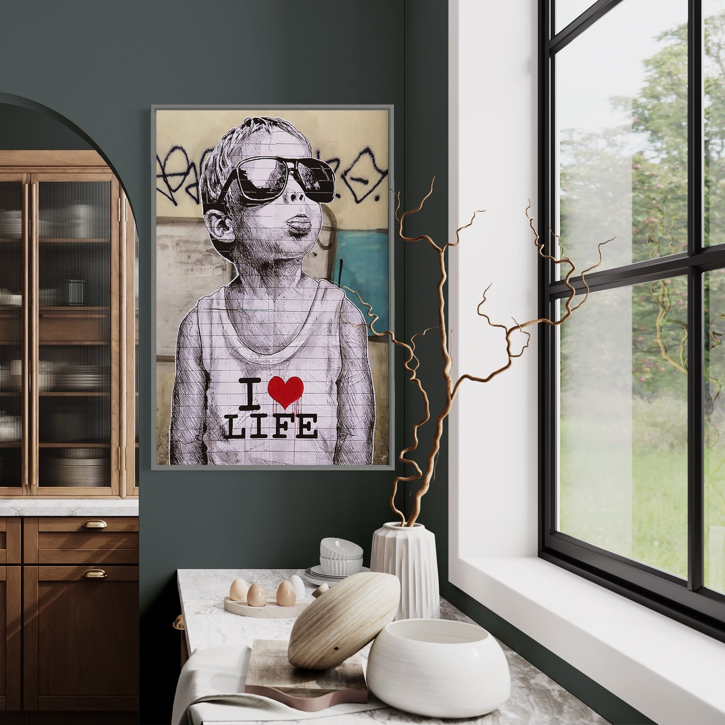 Banksy I Love Life