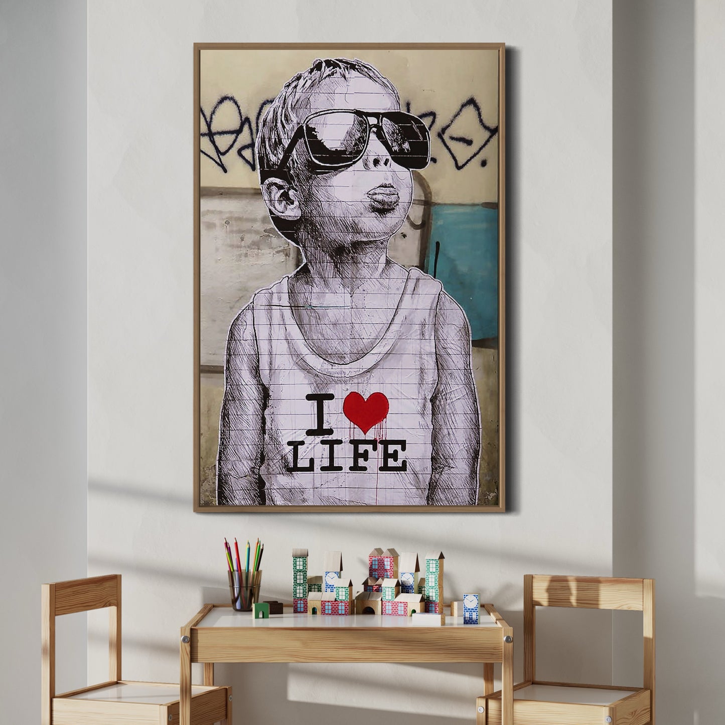 Banksy I Love Life