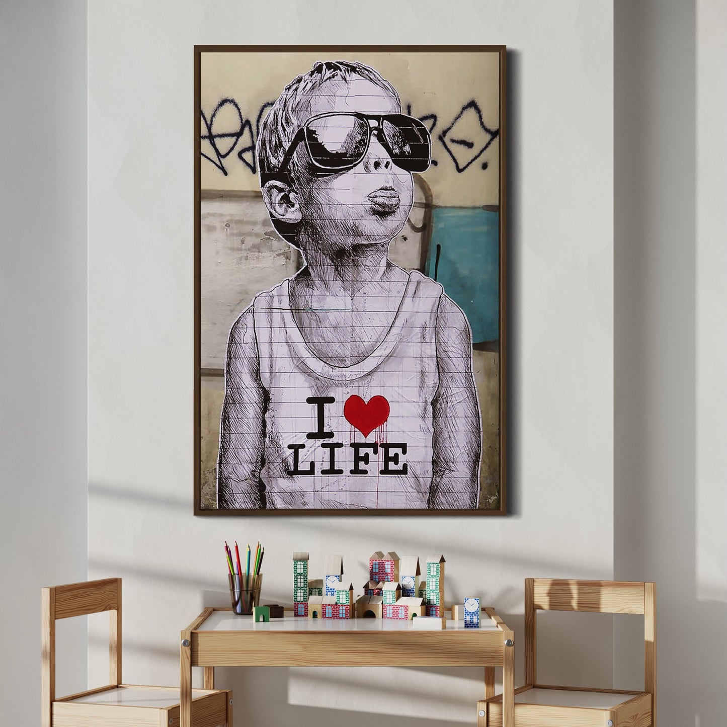 Banksy I Love Life