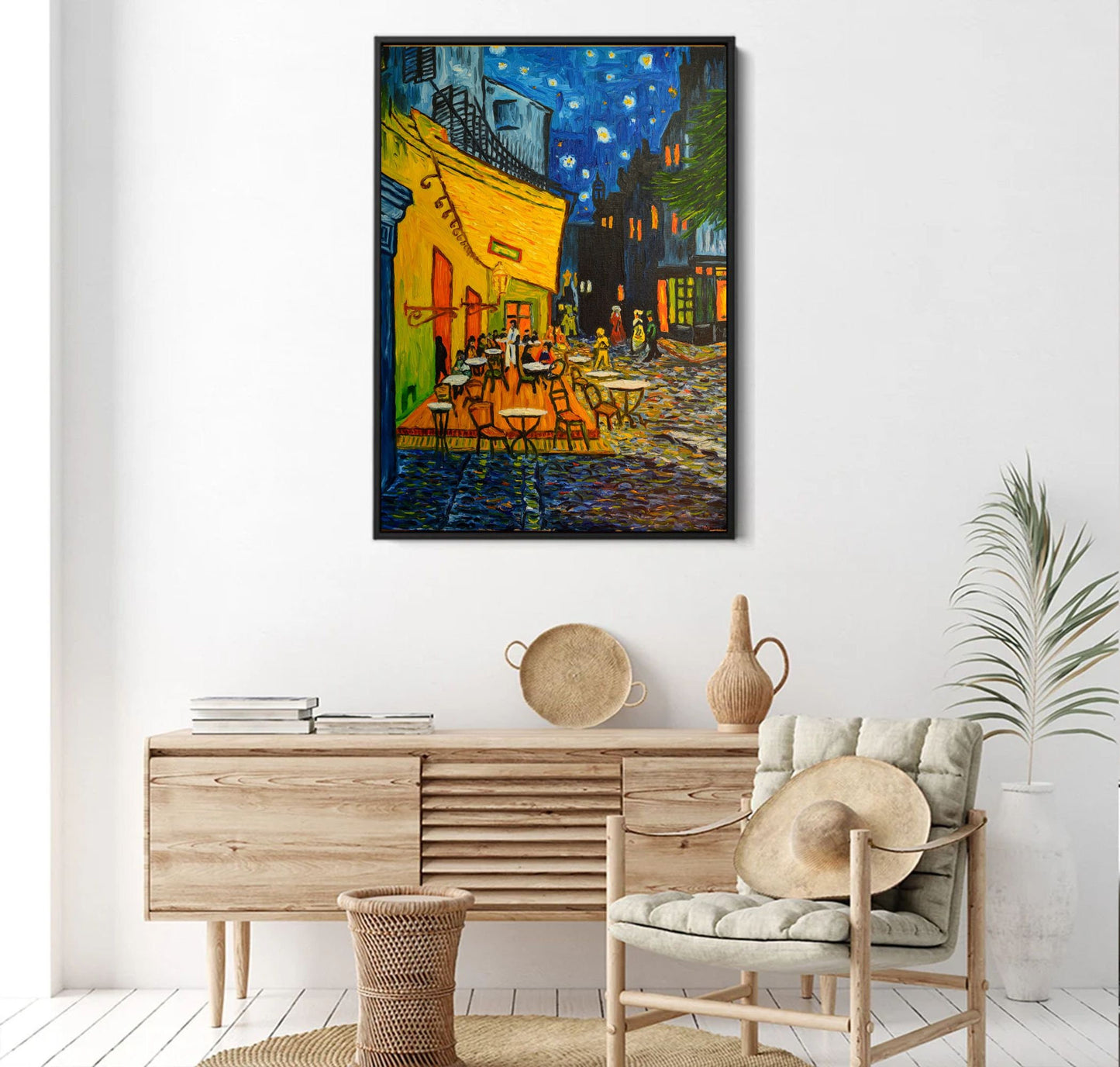 Vincent Van Gogh Cafe Terrace at Night