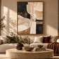 Quiet Balance Abstract Wall Art | Neutral Contemporary Canvas & Print