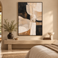 Quiet Balance Abstract Wall Art | Neutral Contemporary Canvas & Print