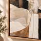 Quiet Balance Abstract Wall Art | Neutral Contemporary Canvas & Print