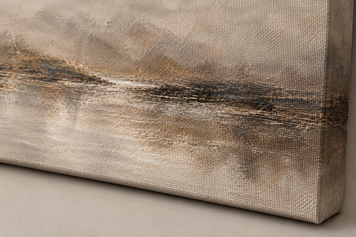 Where Water Rests: Canvas detail