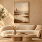 Stillwater Reverie in a contemporary room with curved cream sofa