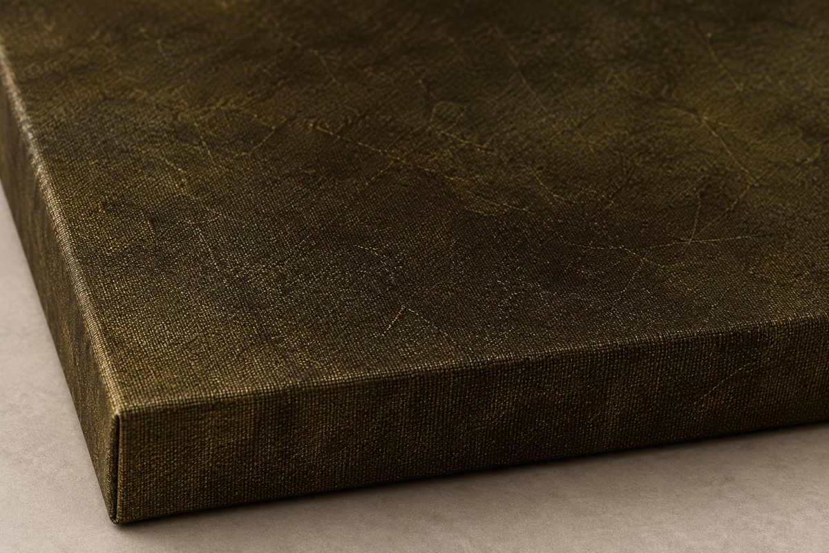 Gilded Wings: Canvas detail