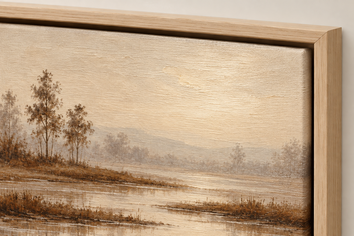 Stillwater Reverie: Float frame detail