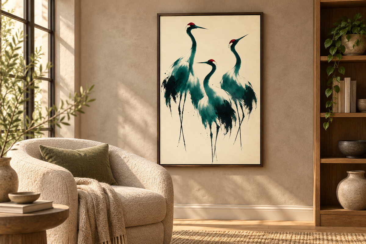 The Crane Gathering: Reading corner