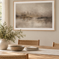 Where Water Rests: Mounted print in dining room