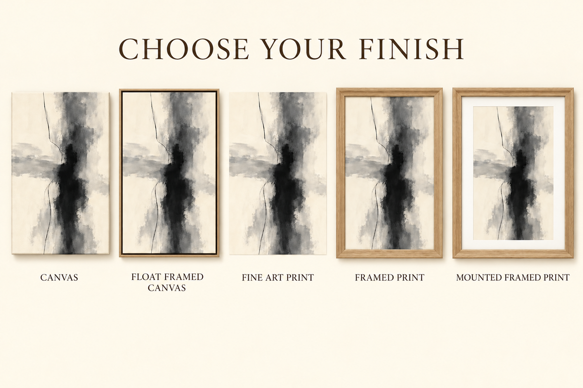 Quiet Contrast choose your finish guide