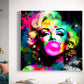 Marilyn Monroe Colourful Pink Bubble Gum
