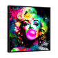Marilyn Monroe Colourful Pink Bubble Gum