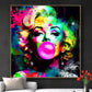 Marilyn Monroe Colourful Pink Bubble Gum